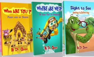 3 Dr. Qooz books